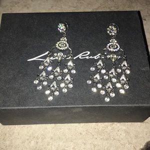 Lillie Rubin Chandelier Earrings
